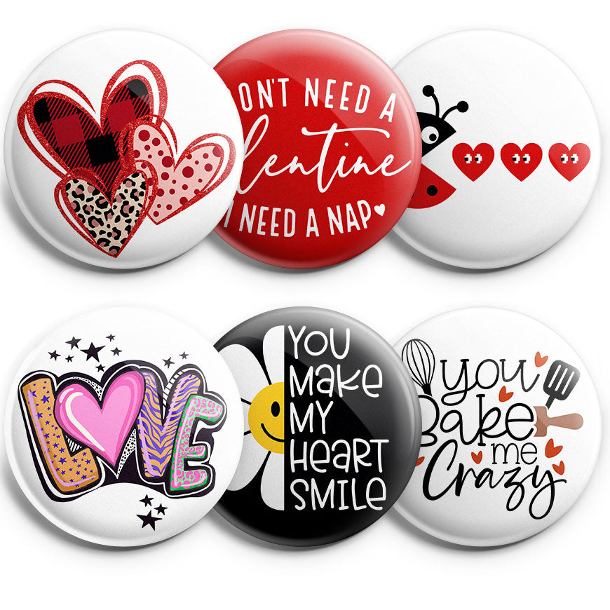 All Hearts and Smiles 6-Pack - - Topperswap