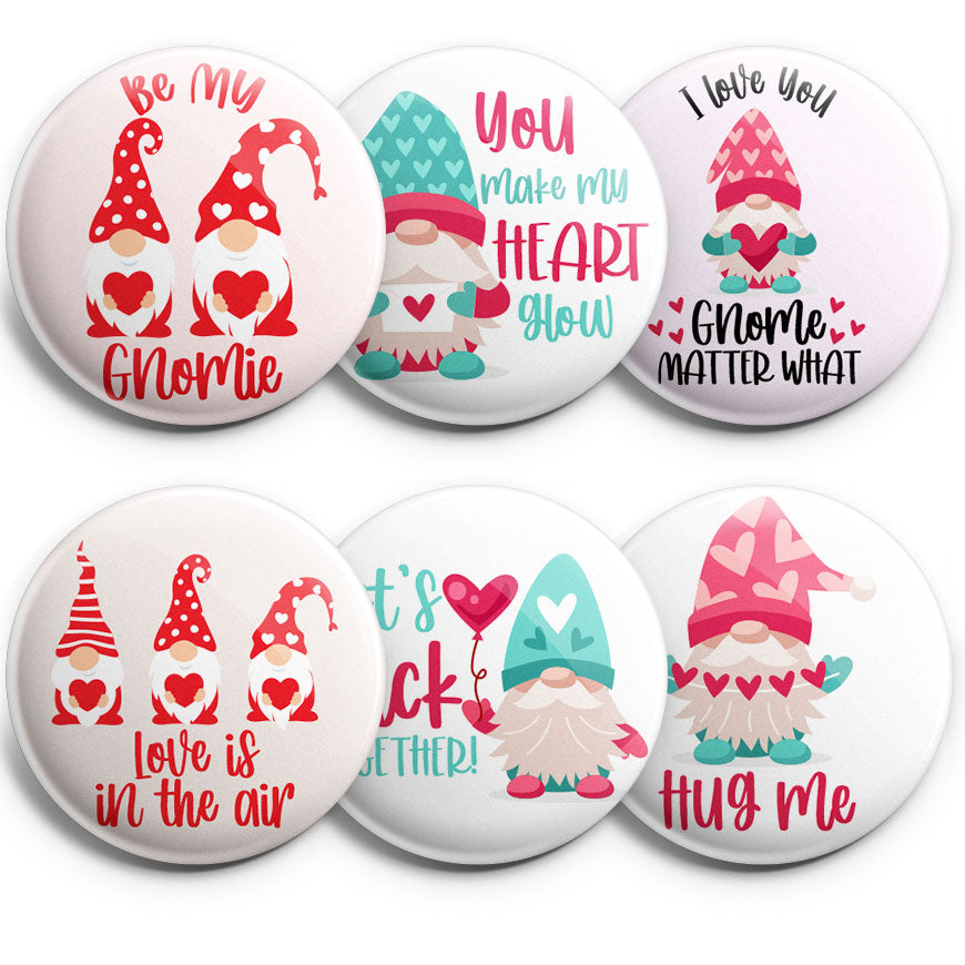 Valentine's Gnome Hearts 6-Pack - - Topperswap