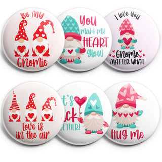 Valentine's Gnome Hearts 6-Pack