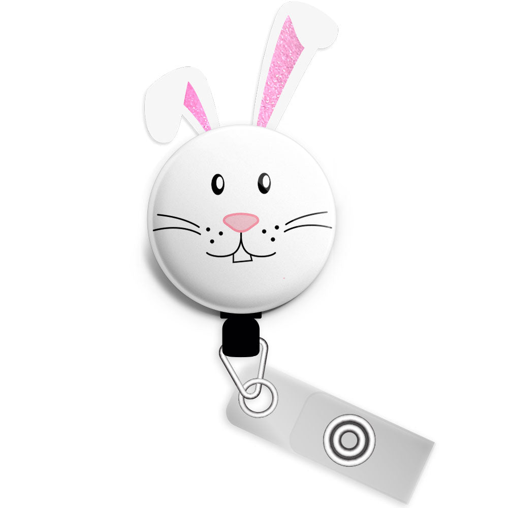 Toothy the Bunny Starter Bundle (Save 5%) • Easter Bunny Retractable Magnetic ID Badge Reel, ID Holder • Swapfinity - - Topperswap