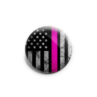 Proud Nurse Pink Line Flag Topper