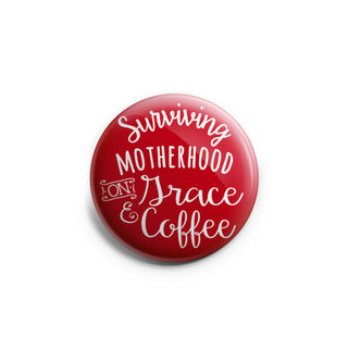 Surviving Motherhood on Grace & Coffee Topper