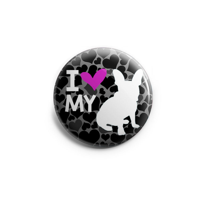 Adorable I My French Bulldog Topper - Classic Shine - Topperswap