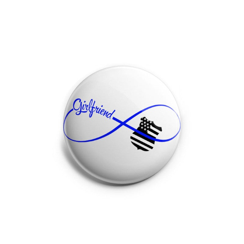 Infinity Thin Blue Line Girlfriend Topper - - Topperswap