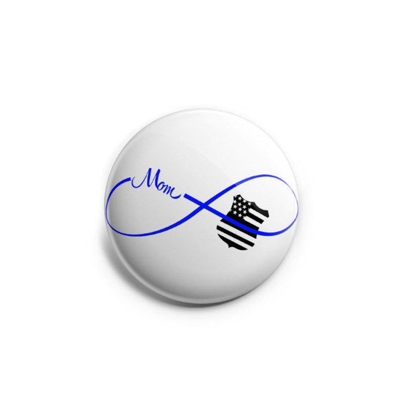 Infinity Thin Blue Line Mom Topper - - Topperswap