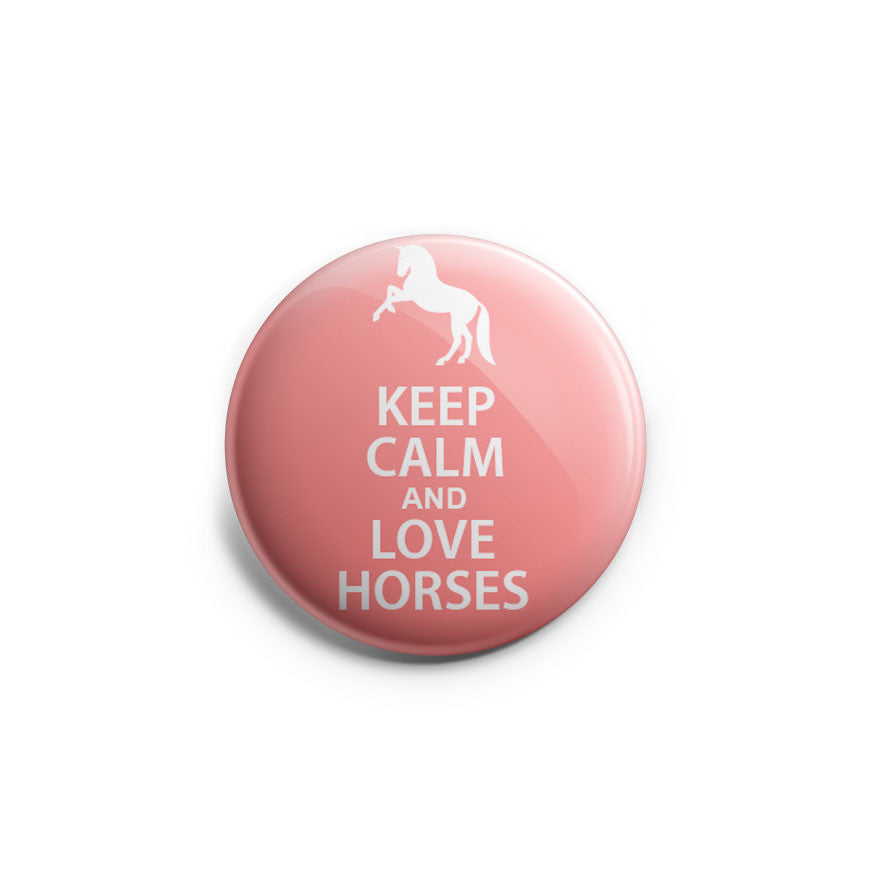 Keep Calm and Love Horses Topper - - Topperswap