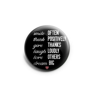 Positivity Checklist Topper