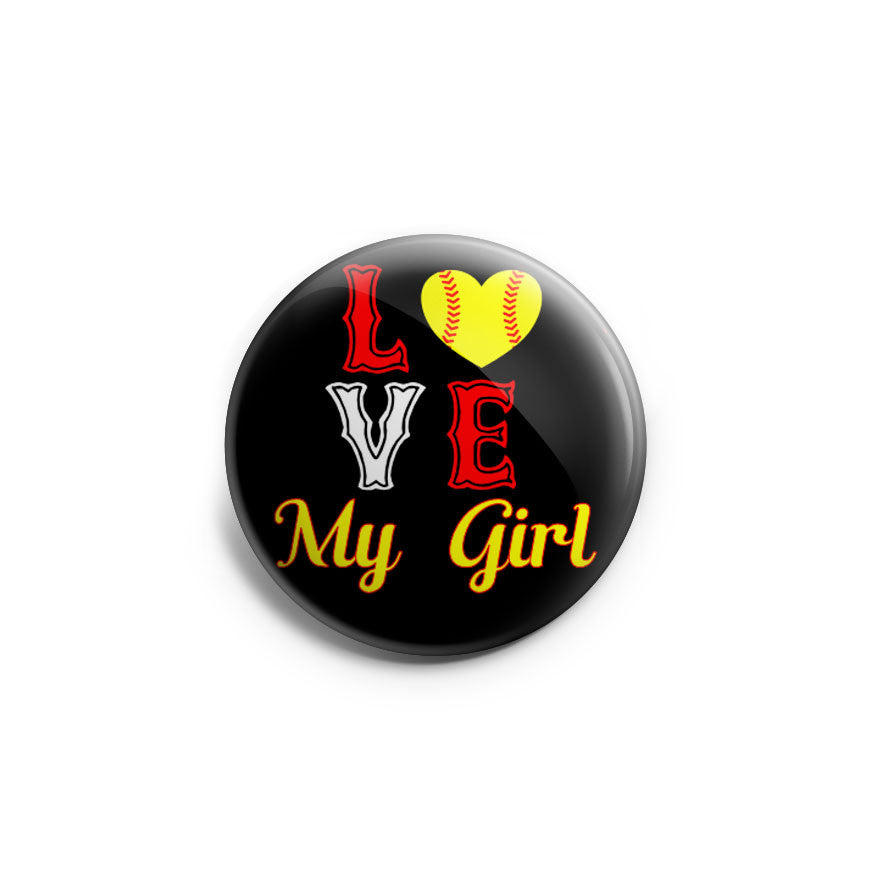 LOVE My Softball Girl Topper - - Topperswap