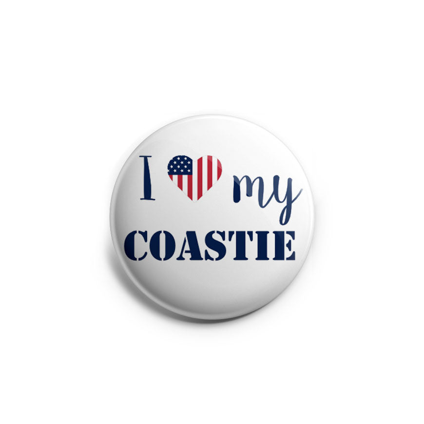 I Love My Coastie Topper - Classic Shine - Topperswap