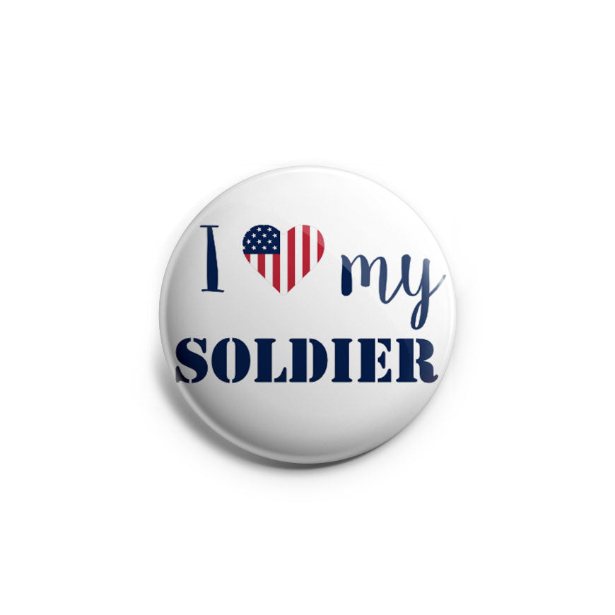I Love My Soldier Topper - - Topperswap