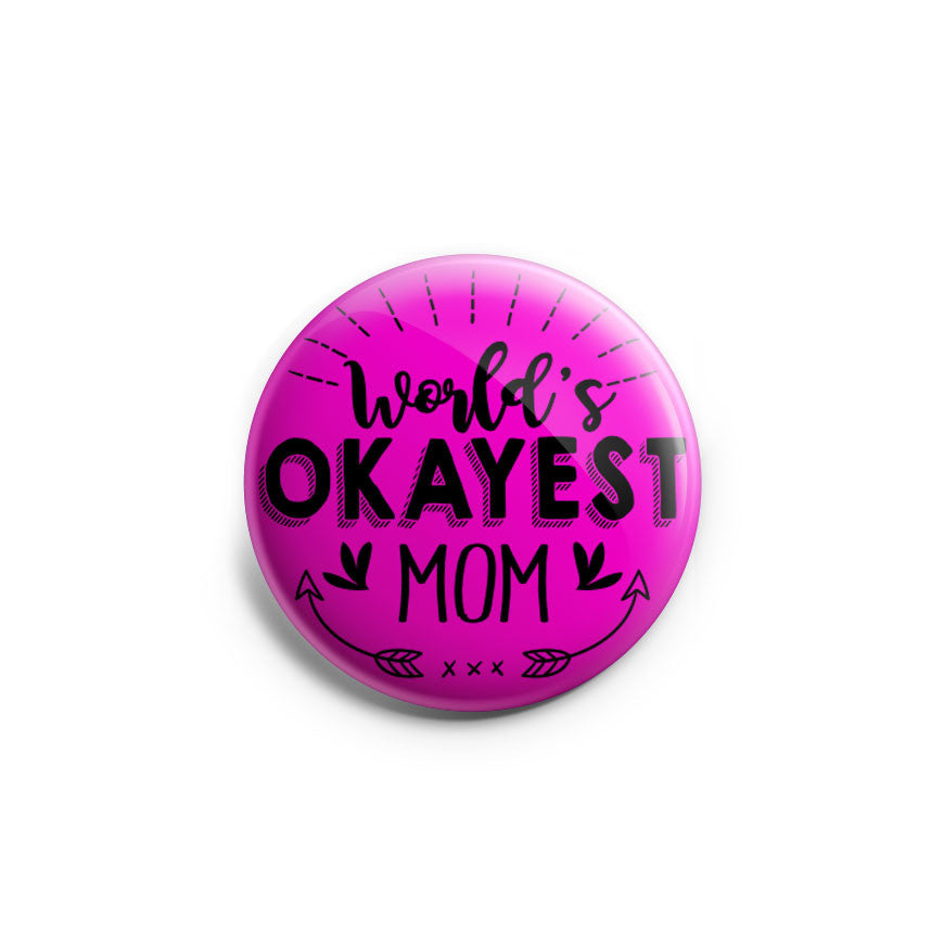 World's Okayest Mom Topper - - Topperswap