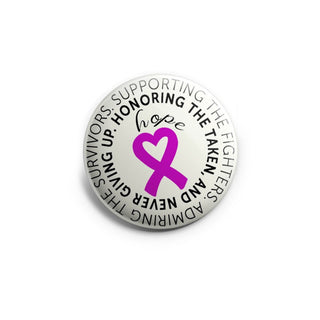 Circle Of Support Pink Ribbon Topper
