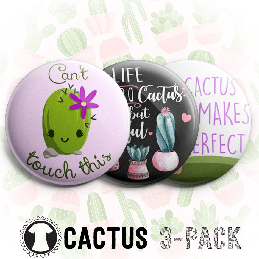 Cactus 3-Pack - (Save 5%) - - Topperswap