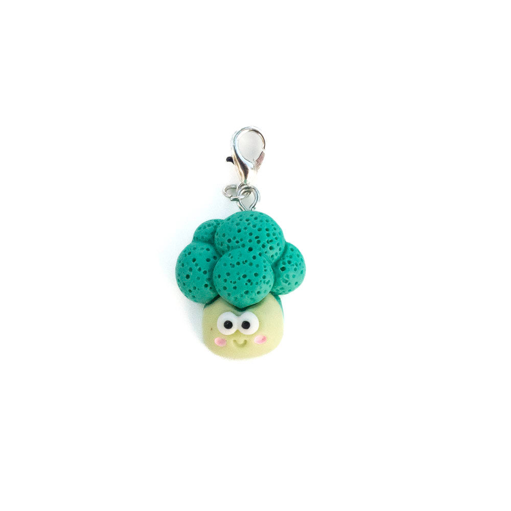 Happy Broccoli Badge Reel Add-on - - Topperswap