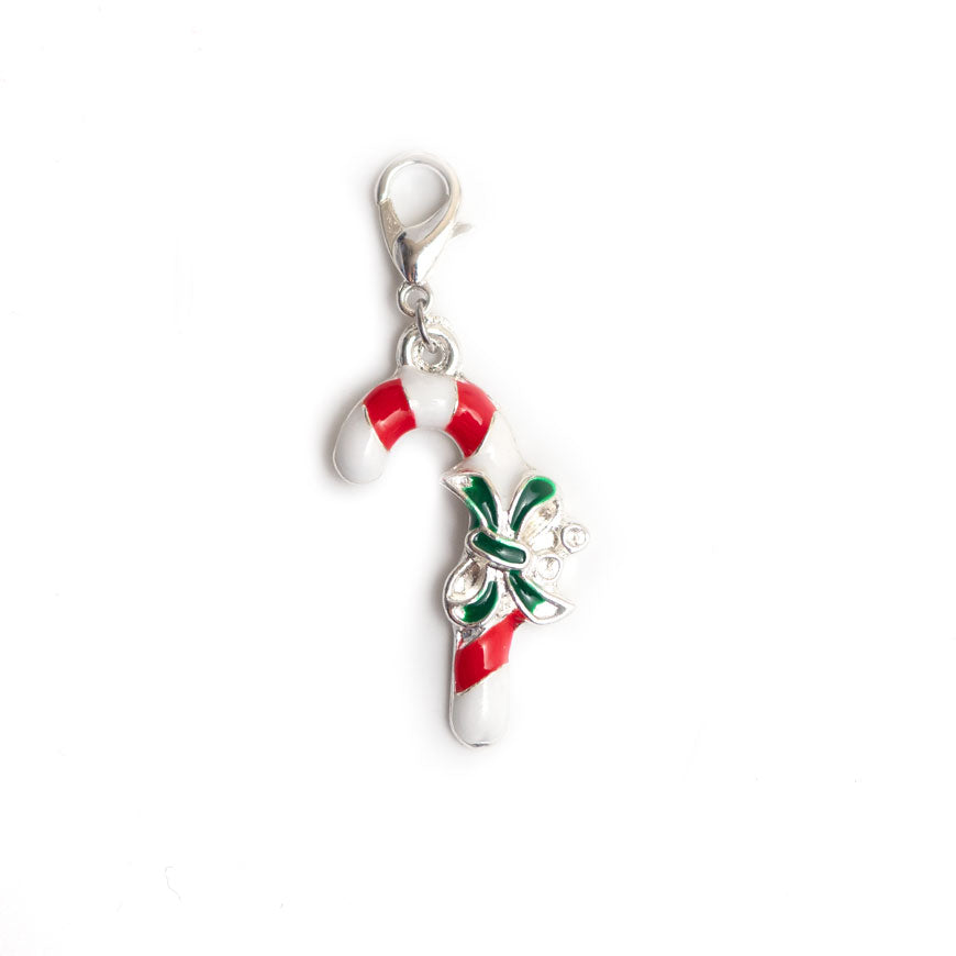 Candy Cane Badge Reel Add-on - - Topperswap