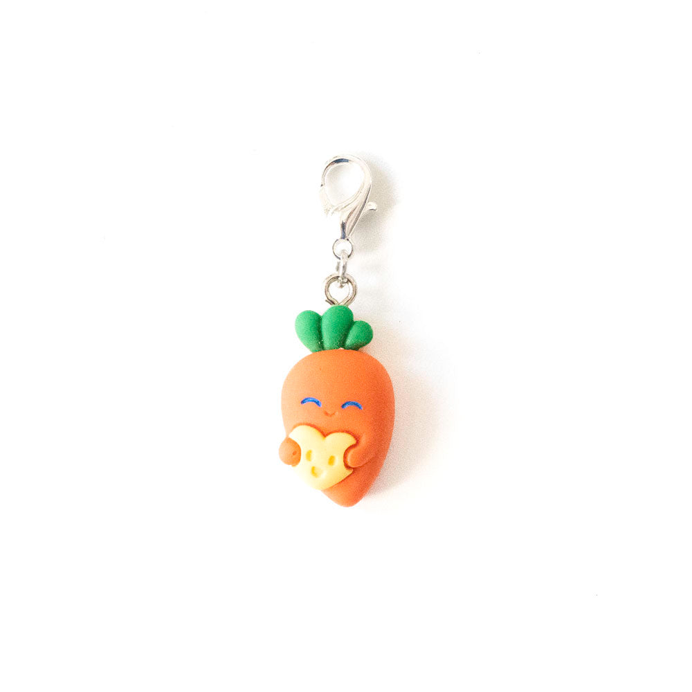 Cuddly Carrot Badge Reel Add-on - - Topperswap