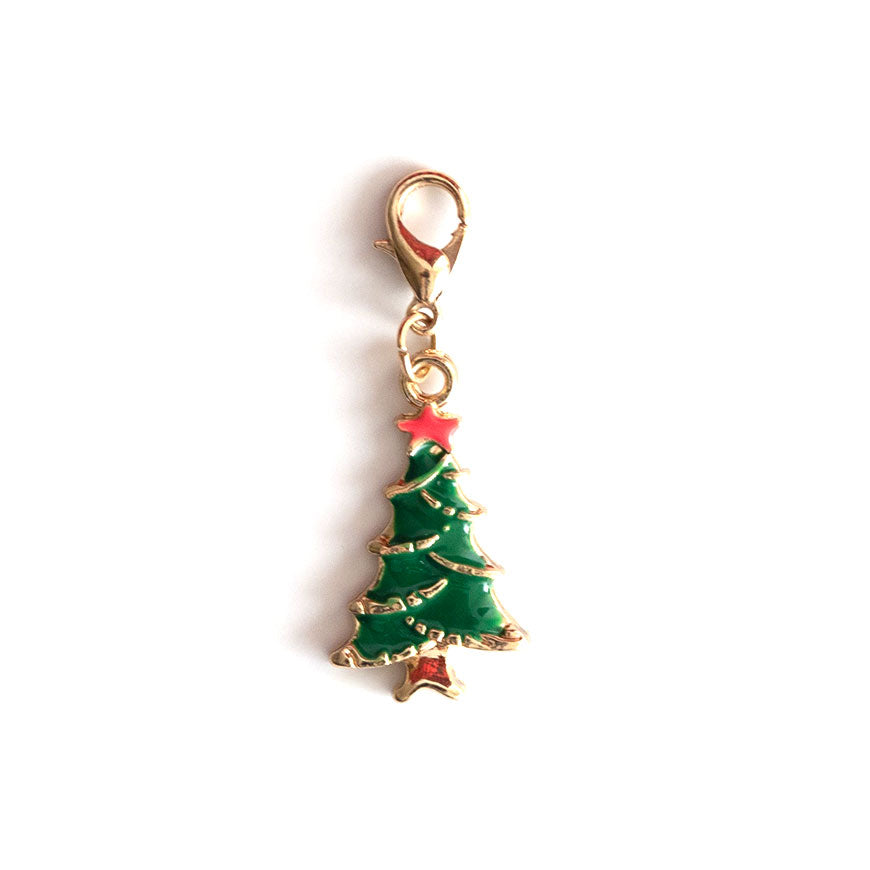 Christmas Tree Charm Badge Reel Add-on - - Topperswap