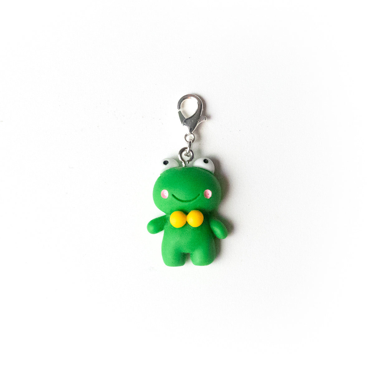 Fancy Frog Charm Badge Reel Add-on - - Topperswap