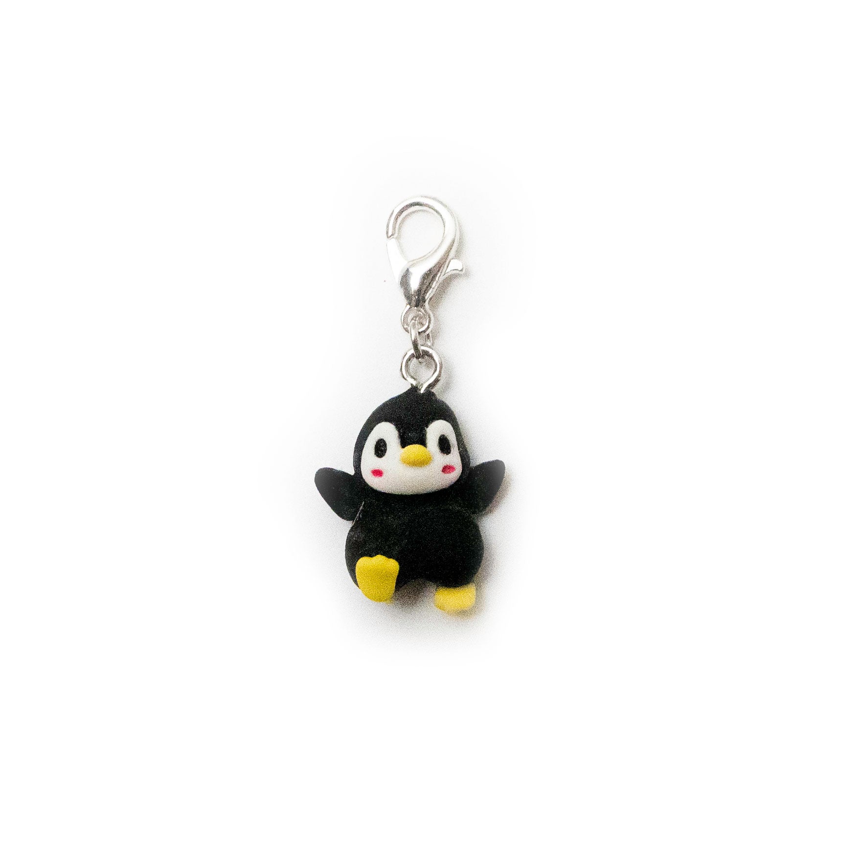 Winter Penguin Charm Badge Reel Add-on - - Topperswap