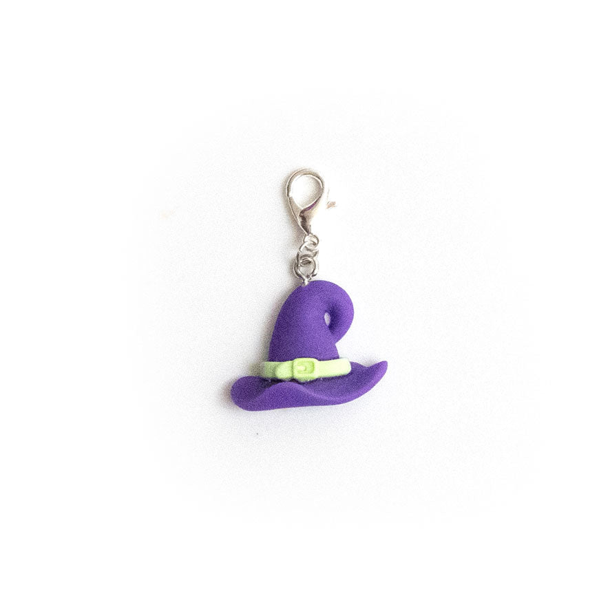 Purple Witch Hat Badge Reel Add-on - - Topperswap