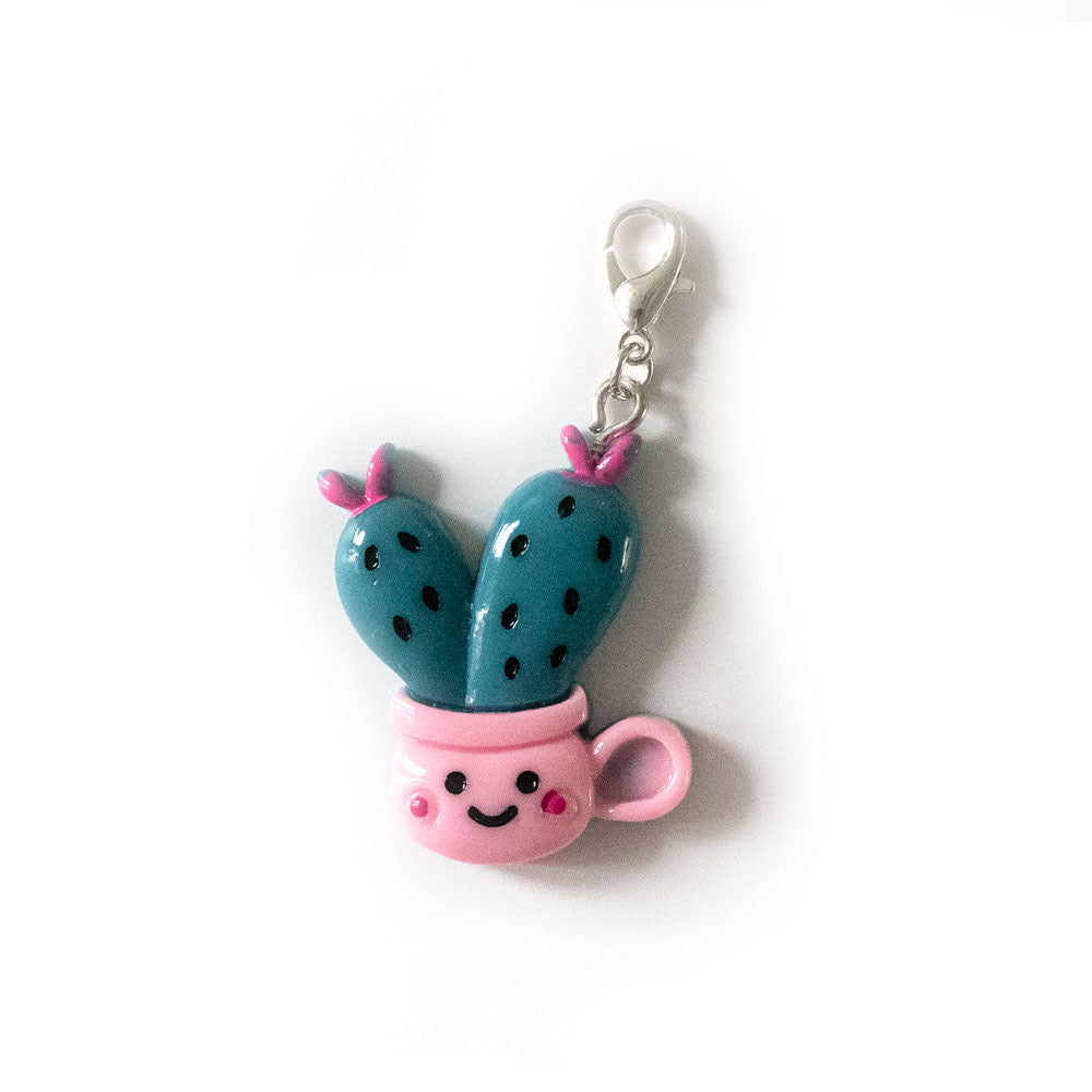 Smiley Cactus Charm Add-on - - Topperswap