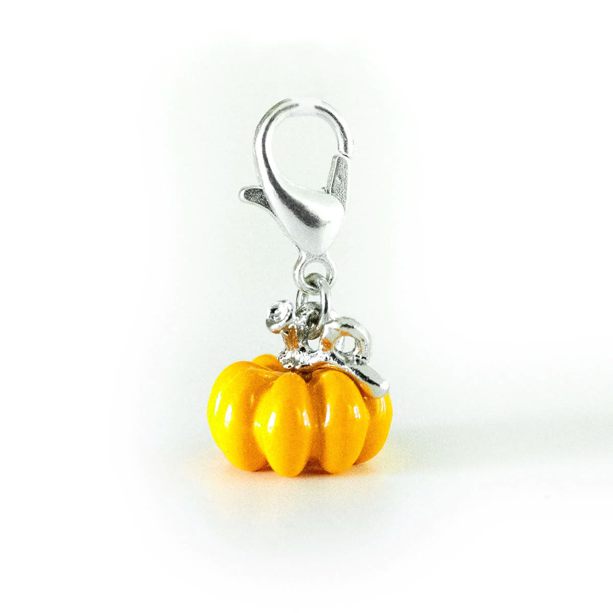 Yellow Fall Pumpkin Charm Reel Add-on - - Topperswap