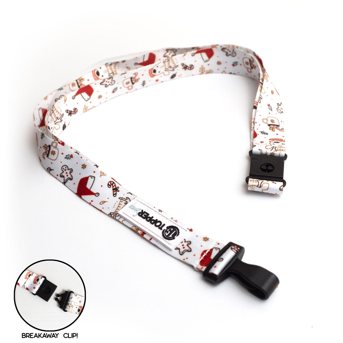 Christmas Expressions Breakaway Lanyard - - Topperswap
