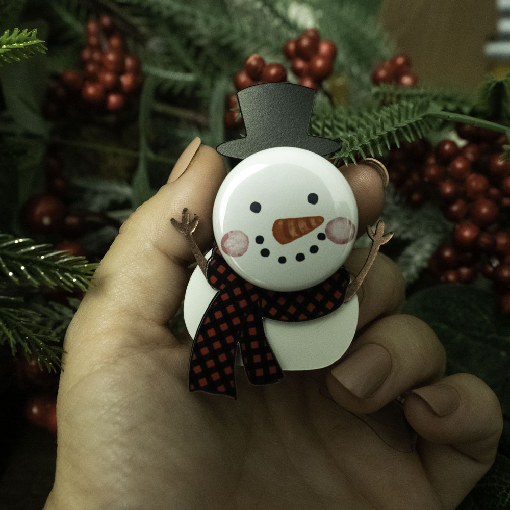 Buffalo Plaid Scarf Swapfinity Swapper Frame - - Topperswap