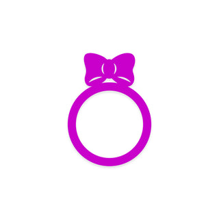 Fuchsia Pink Bow Swapfinity Swapper Frame