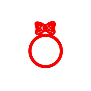 Cute Bow Swapfinity Swapper Frame - Red