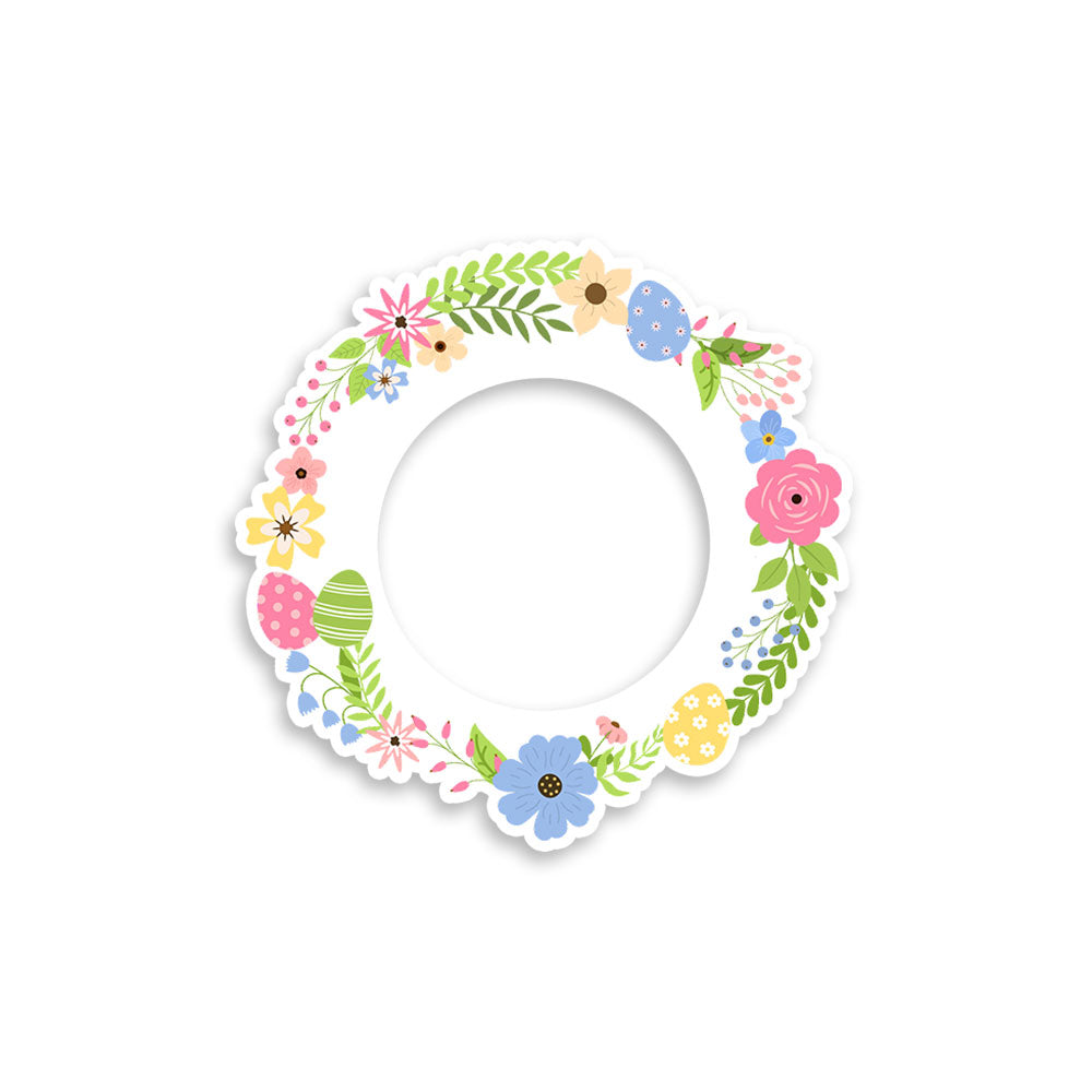 Pastel Easter Bloom Swapfinity Swapper Frame - - Topperswap