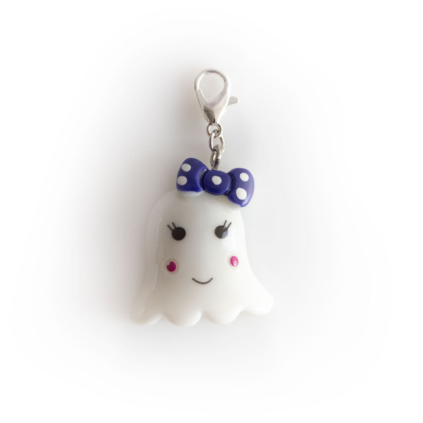 Ghost Girl Charm Badge Reel Add-on - - Topperswap