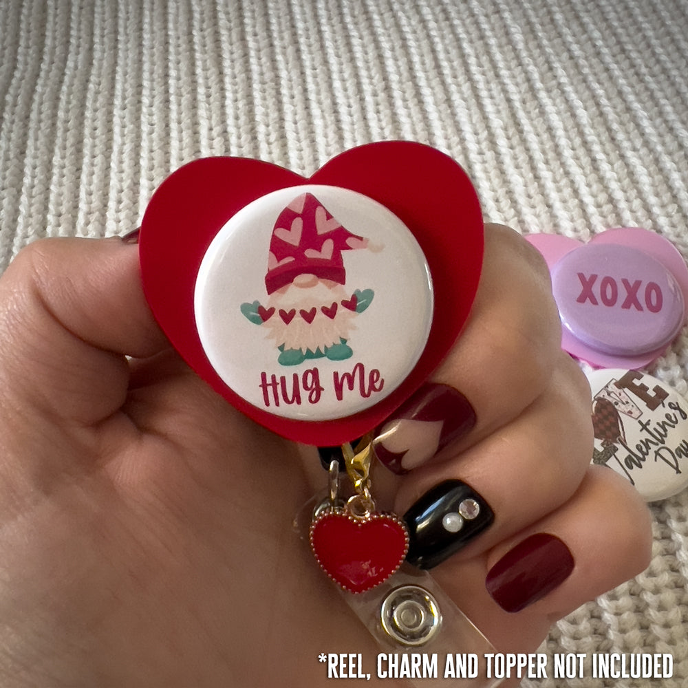 Red Hot Heart Swapfinity Swapper Frame - - Topperswap