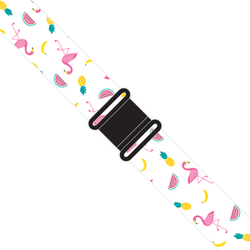 Fruity Flamingo Breakaway Lanyard - - Topperswap