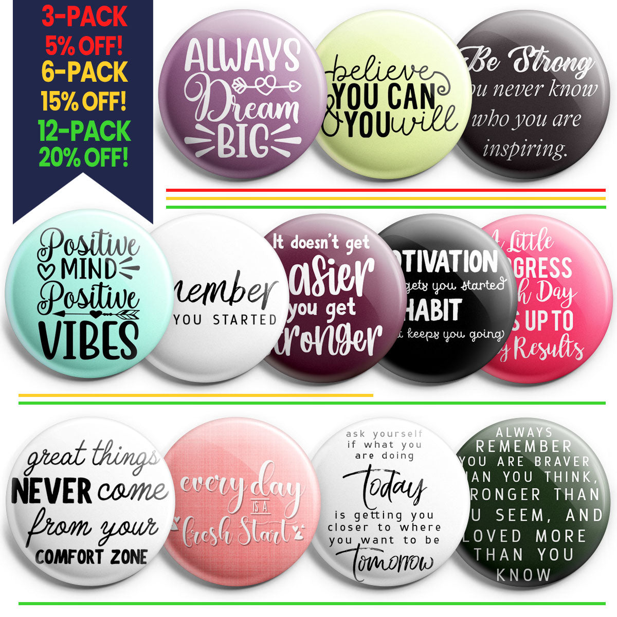 Goal Setter 12-Pack - - Topperswap