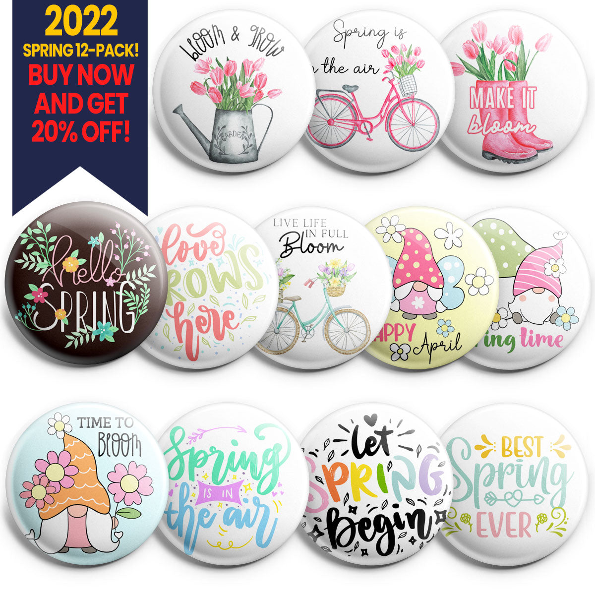Spring Fresh 12-Pack (Save 20%) - - Topperswap