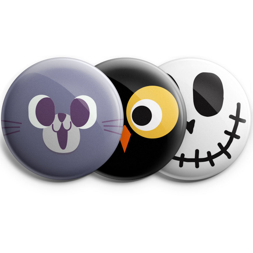 Spooky Face 3-Pack (Save 5%) - - Topperswap