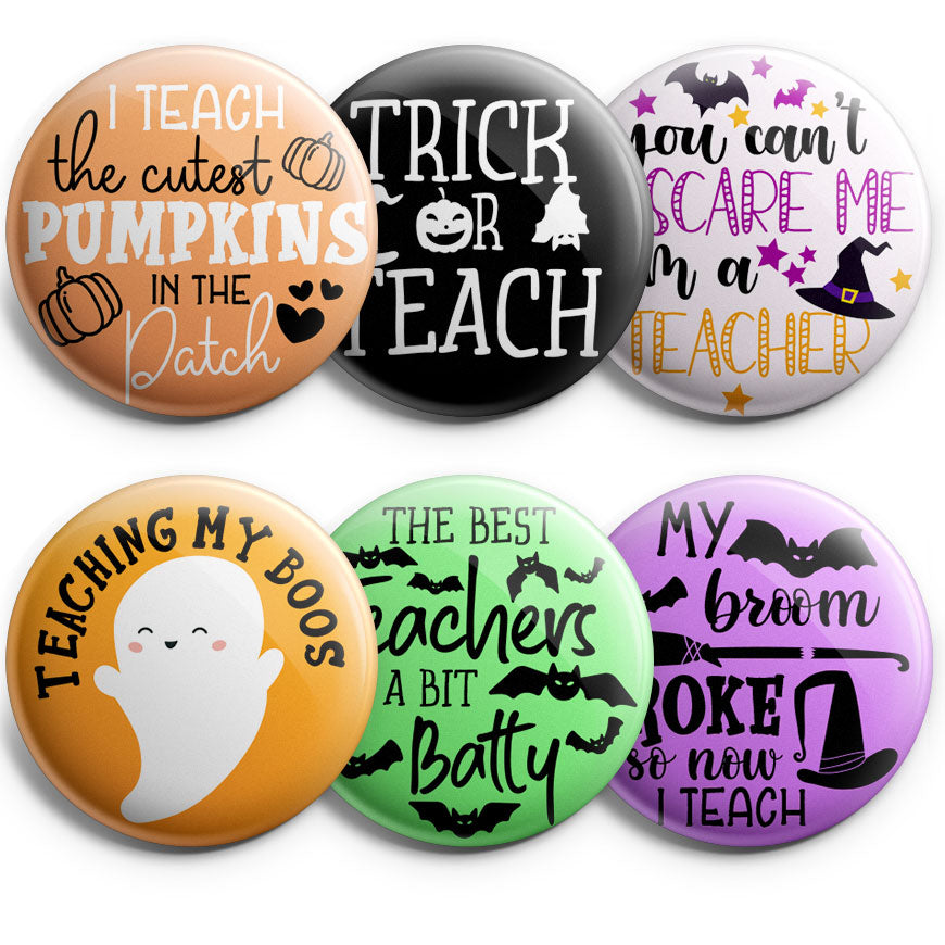 Teacher Halloween 6-Pack (Save 15%) - - Topperswap
