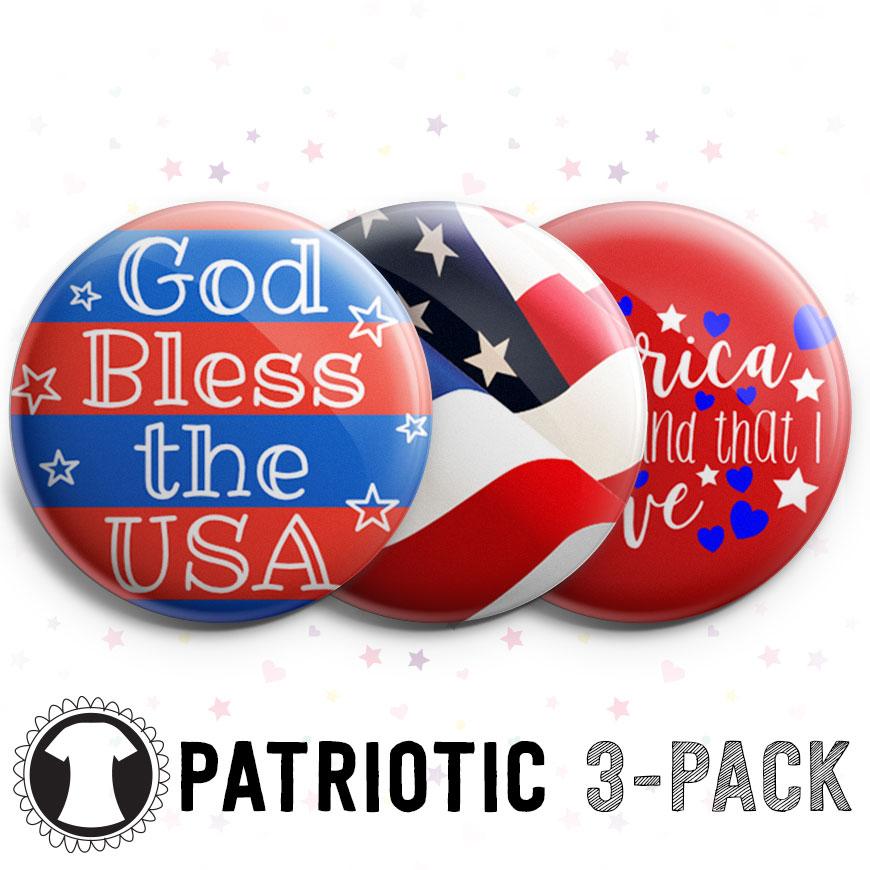 Patriotic 3-Pack (Save 5%) - - Topperswap