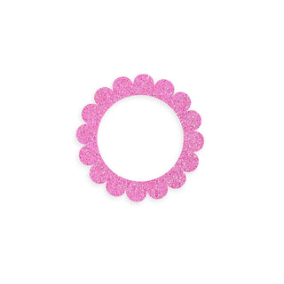Glitter Pink Flower Petals Swapfinity Swapper Frame