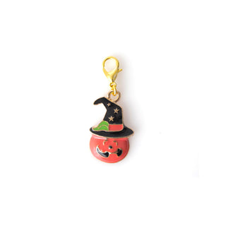 Pumpkin Witch Charm Badge Reel Add-on - Vault