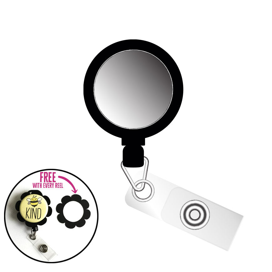 Swapfinity Retractable ID Badge Reel Base - Alligator Clip - Topperswap