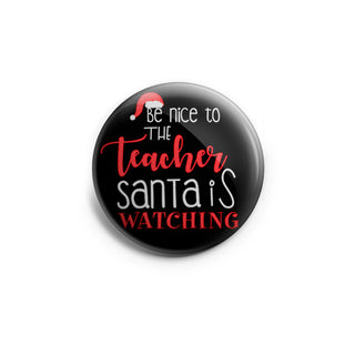 Santa is Watching - Teacher Topper - Vault