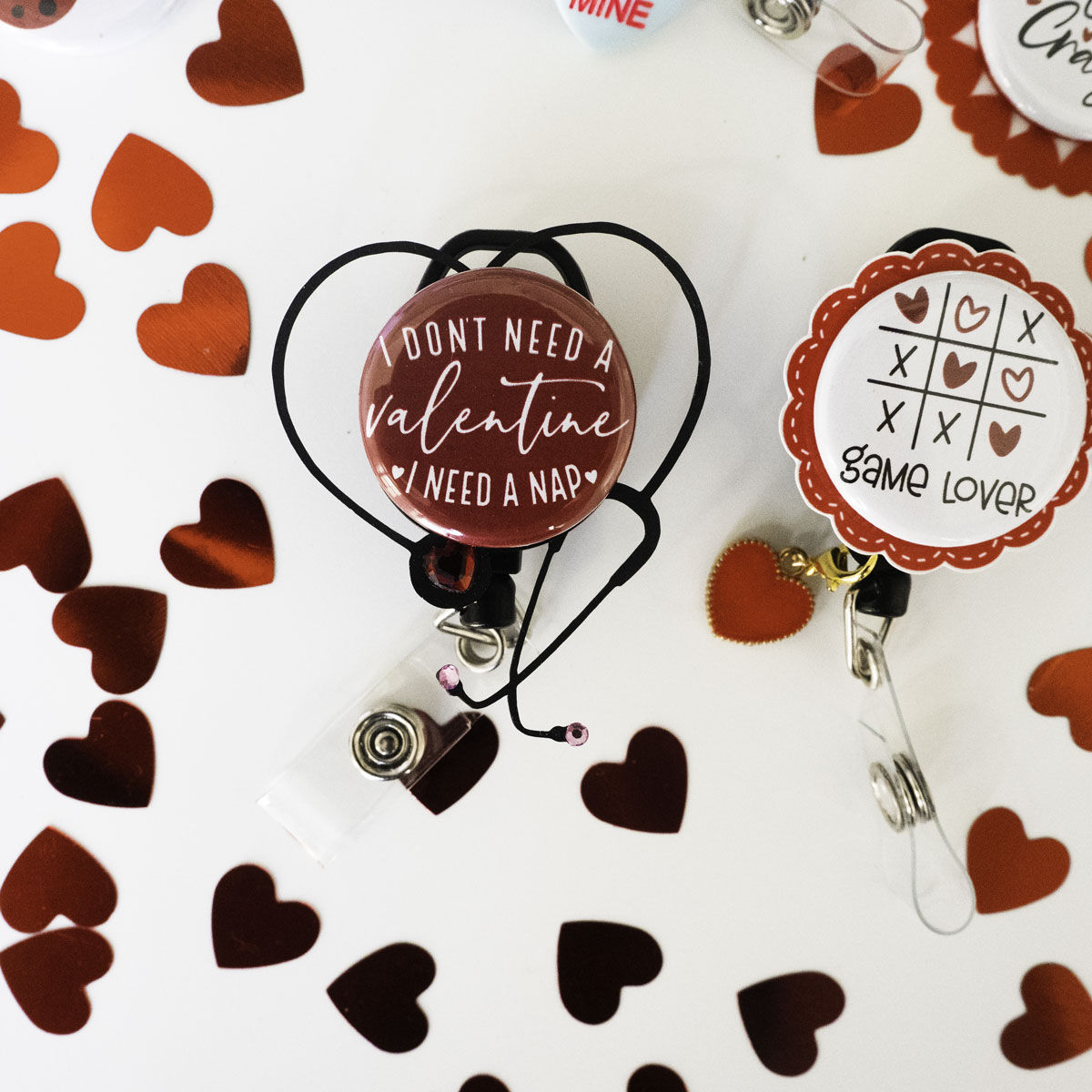 *Special Edition* Stethoscope Heart Swapfinity Swapper Frame with Sparkling Rhinestones - - Topperswap