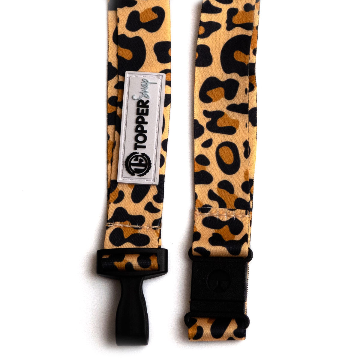 Leopard Print Breakaway Lanyard - - Topperswap