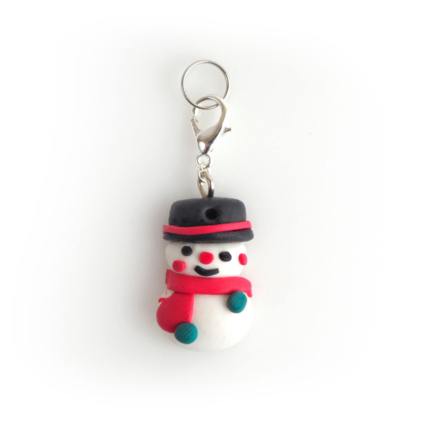 Snowman Badge Reel Add-on - - Topperswap