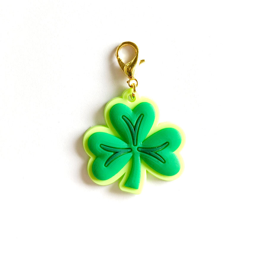Shamrock Charm Badge Reel Add-on - - Topperswap