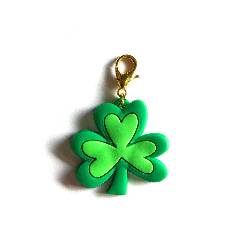 Shamrock Charm Badge Reel Add-on - - Topperswap