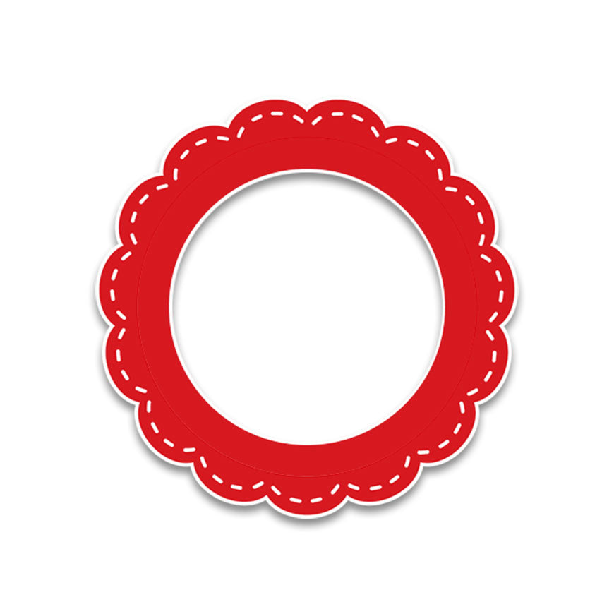 Southern Lacey Red Swapfinity Swapper Frame - - Topperswap