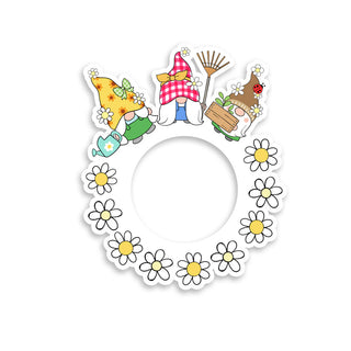 Springtime Fun Gnome Swapfinity Swapper Frame